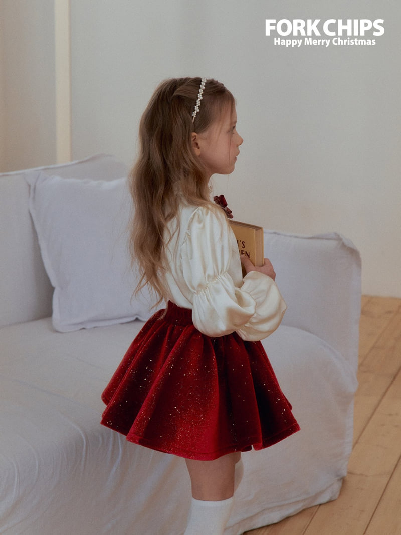 Fork Chips - Korean Children Fashion - #fashionkids - Royal Blouse - 8