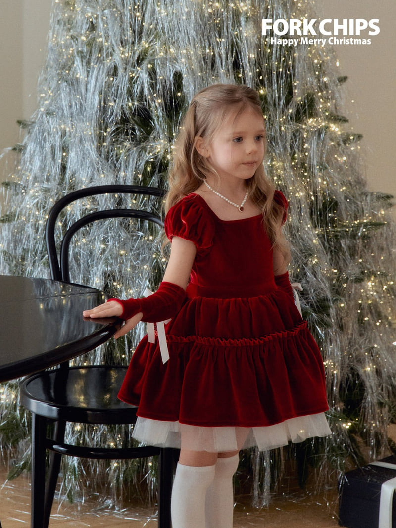 Fork Chips - Korean Children Fashion - #kidzfashiontrend - Wonderland Dress - 9