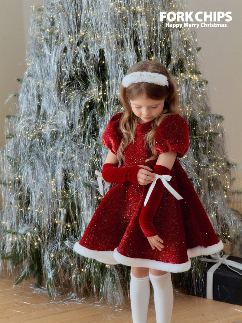 Fork Chips - Korean Children Fashion - #littlefashionista - Winter Ribbon Warmer - 2