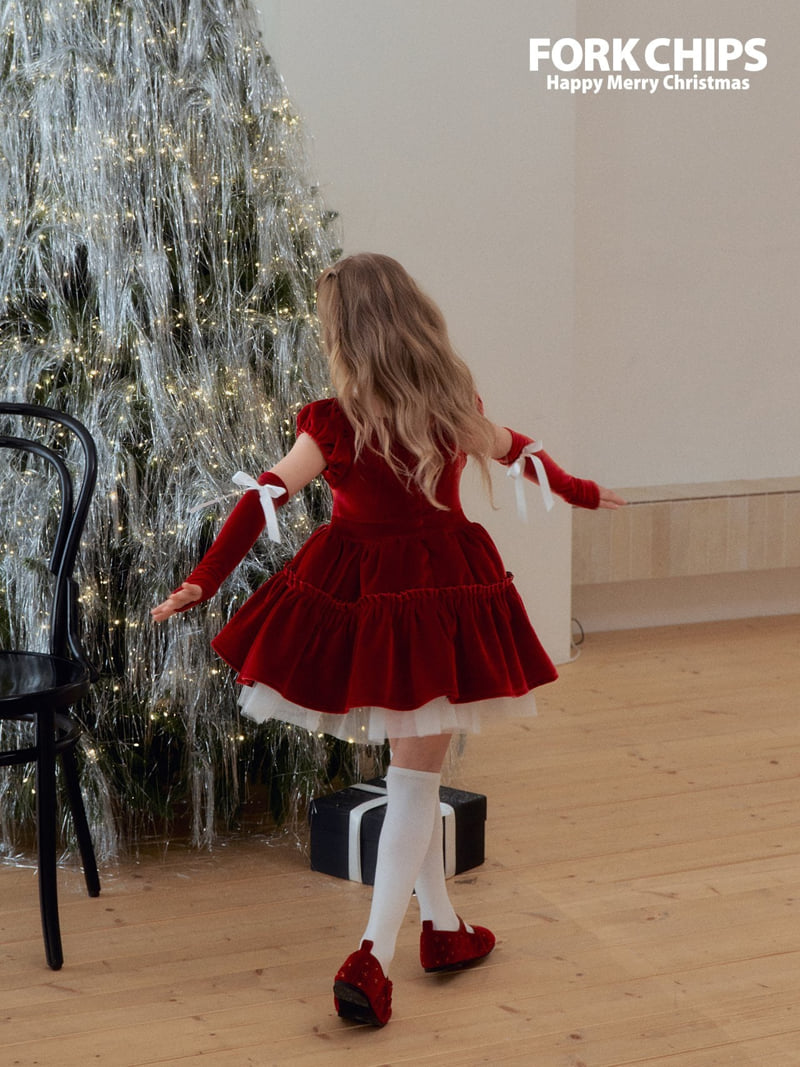 Fork Chips - Korean Children Fashion - #magicofchildhood - Winter Ribbon Warmer - 4
