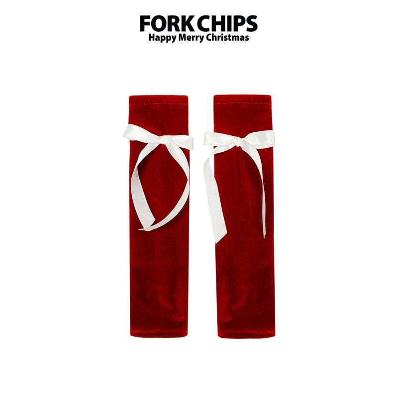 Fork Chips - Korean Children Fashion - #prettylittlegirls - Winter Ribbon Warmer - 5