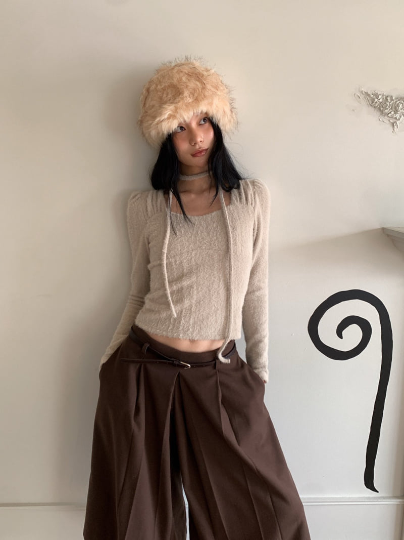 Foundation - Korean Women Fashion - #momslook - Berry Shirring Tee - 10