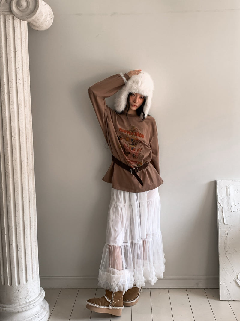Foundation - Korean Women Fashion - #romanticstyle - Bella Flare Skirt - 6