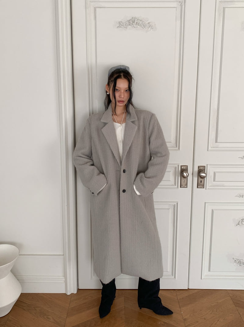 Foundation - Korean Women Fashion - #romanticstyle - Hailed Coat - 5