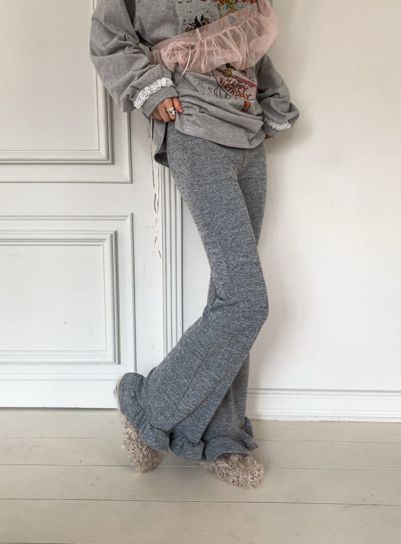 Foundation - Korean Women Fashion - #shopsmall - Barrel Leggings - 8