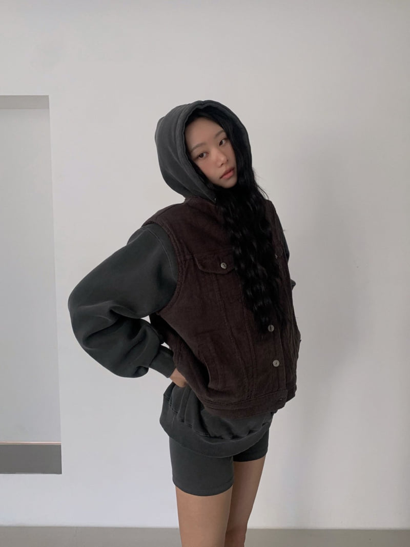 Gavara Market - Korean Women Fashion - #momslook - Michel Pig Hoodie - 7