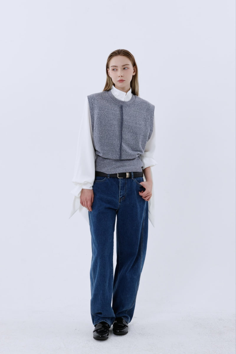 Gentle B - Korean Women Fashion - #momslook - Gauze Terry Vest - 9