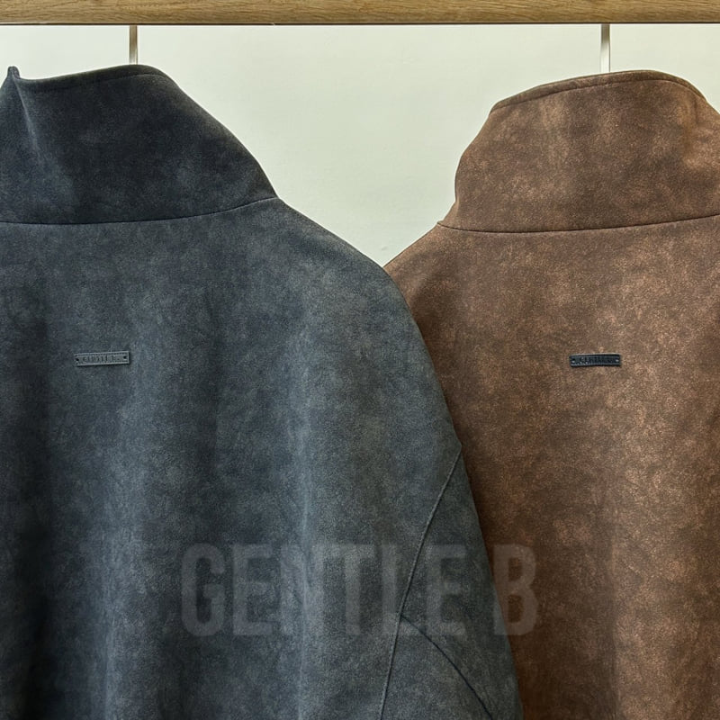 Gentle B - Korean Women Fashion - #momslook - Prime Suede Jacket - 6