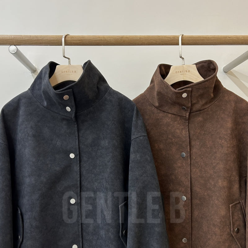 Gentle B - Korean Women Fashion - #momslook - Prime Suede Jacket - 8