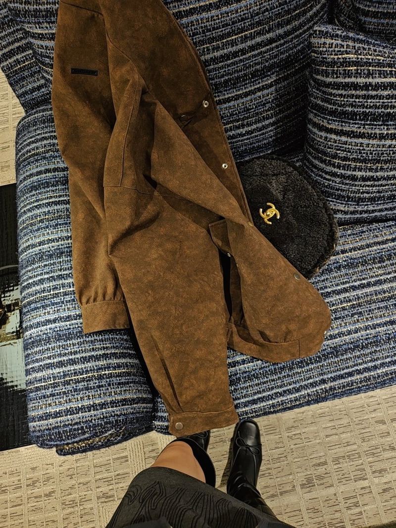 Gentle B - Korean Women Fashion - #shopsmall - Prime Suede Jacket - 4