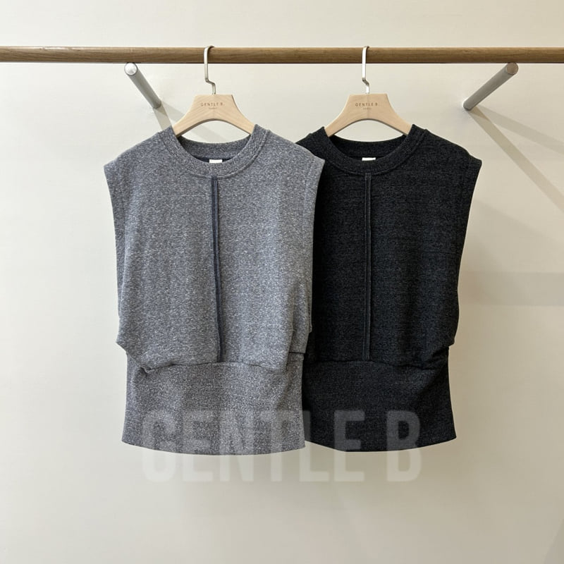 Gentle B - Korean Women Fashion - #thelittlethings - Gauze Terry Vest - 6