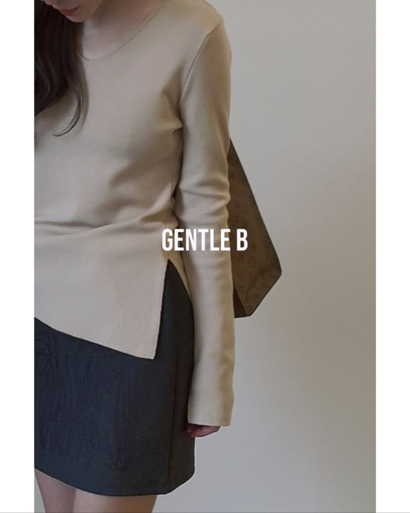 Gentle B - Korean Women Fashion - #womensfashion - Attention V-Neck Knit