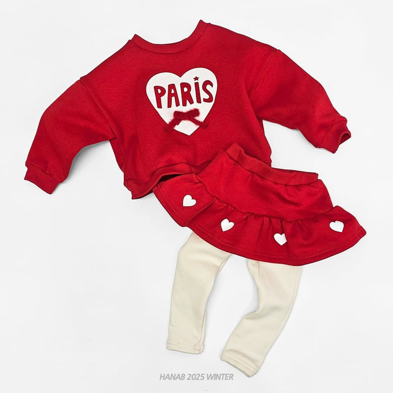 Hanab - Korean Children Fashion - #childofig - Paris Heart Set - 2