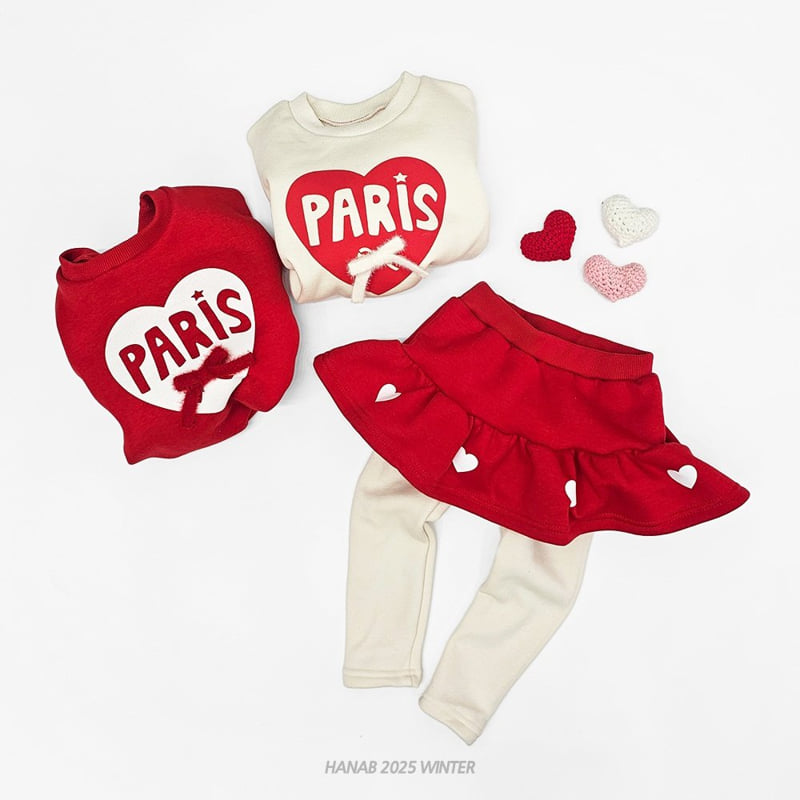 Hanab - Korean Children Fashion - #childofig - Paris Heart Set - 4