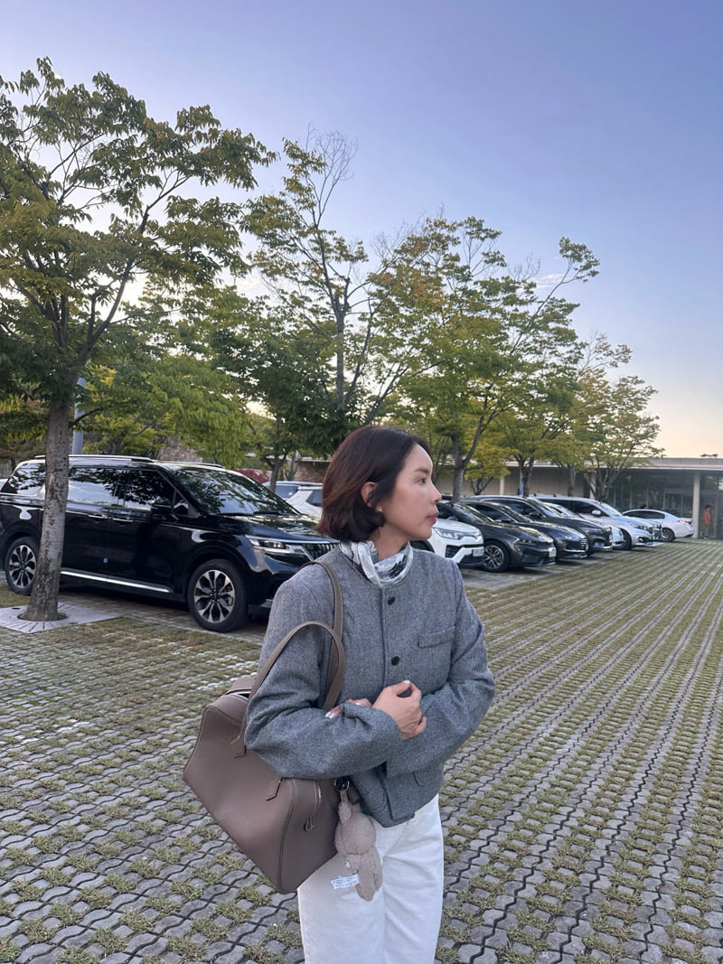 Have - Korean Women Fashion - #momslook - Laon Herringbone Jacket - 10