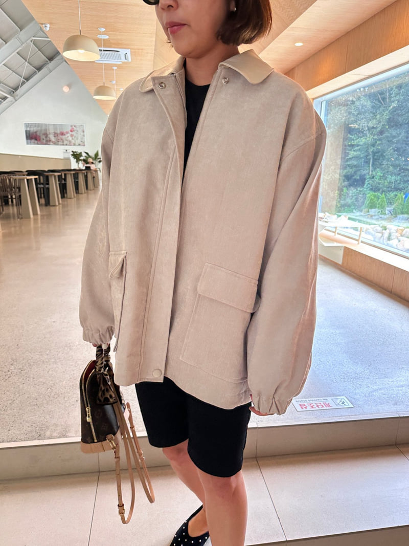 Have - Korean Women Fashion - #momslook - Leather Contrast Jumper - 10