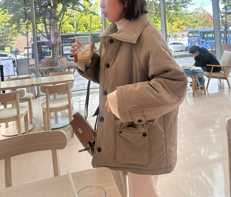 Have - Korean Women Fashion - #momslook - Amour Bonding Padding Jacket - 11