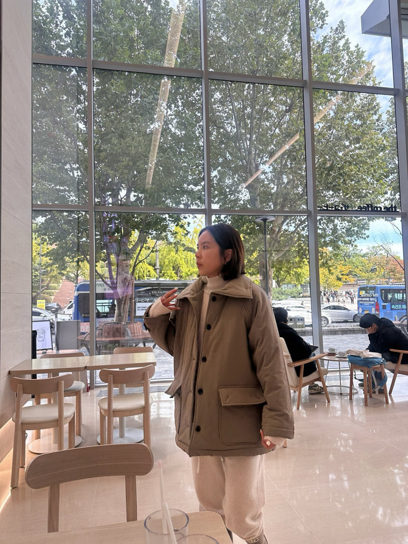 Have - Korean Women Fashion - #momslook - Amour Bonding Padding Jacket - 12