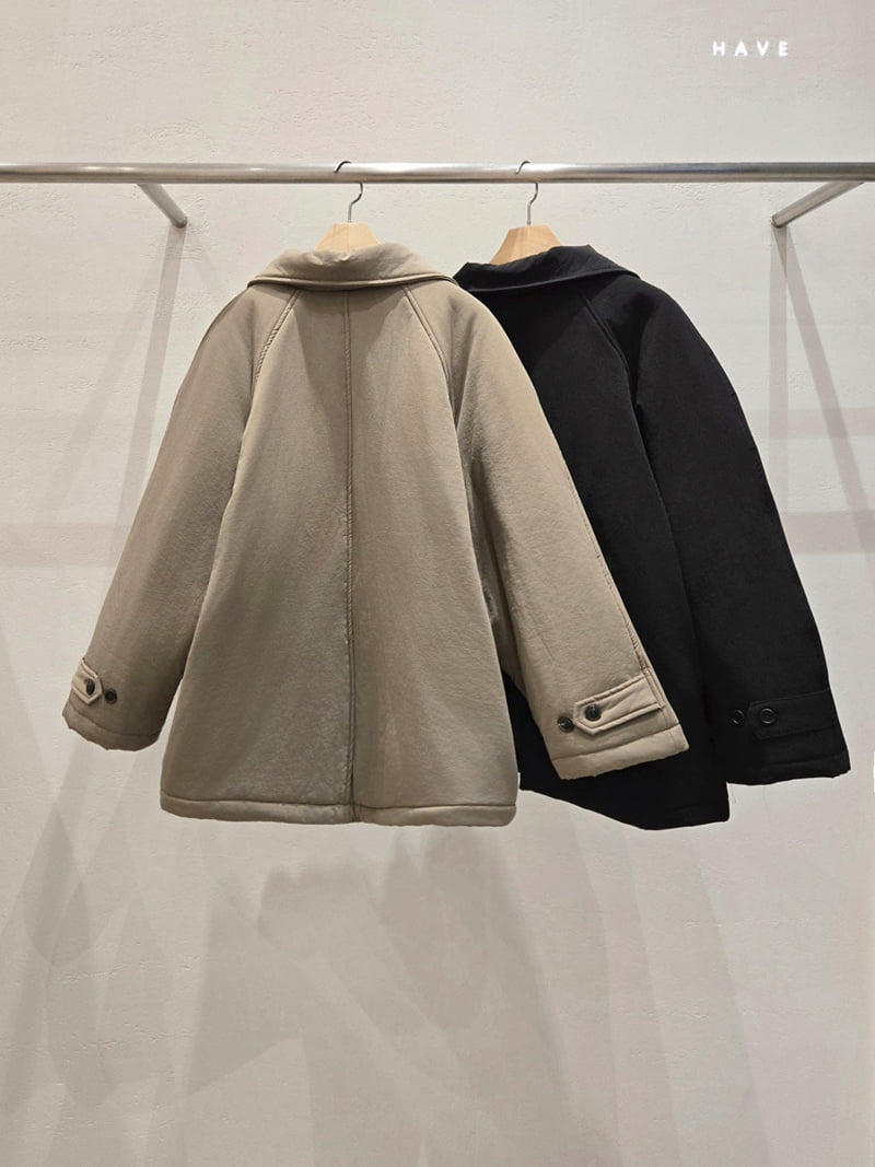Have - Korean Women Fashion - #momslook - Amour Bonding Padding Jacket - 5