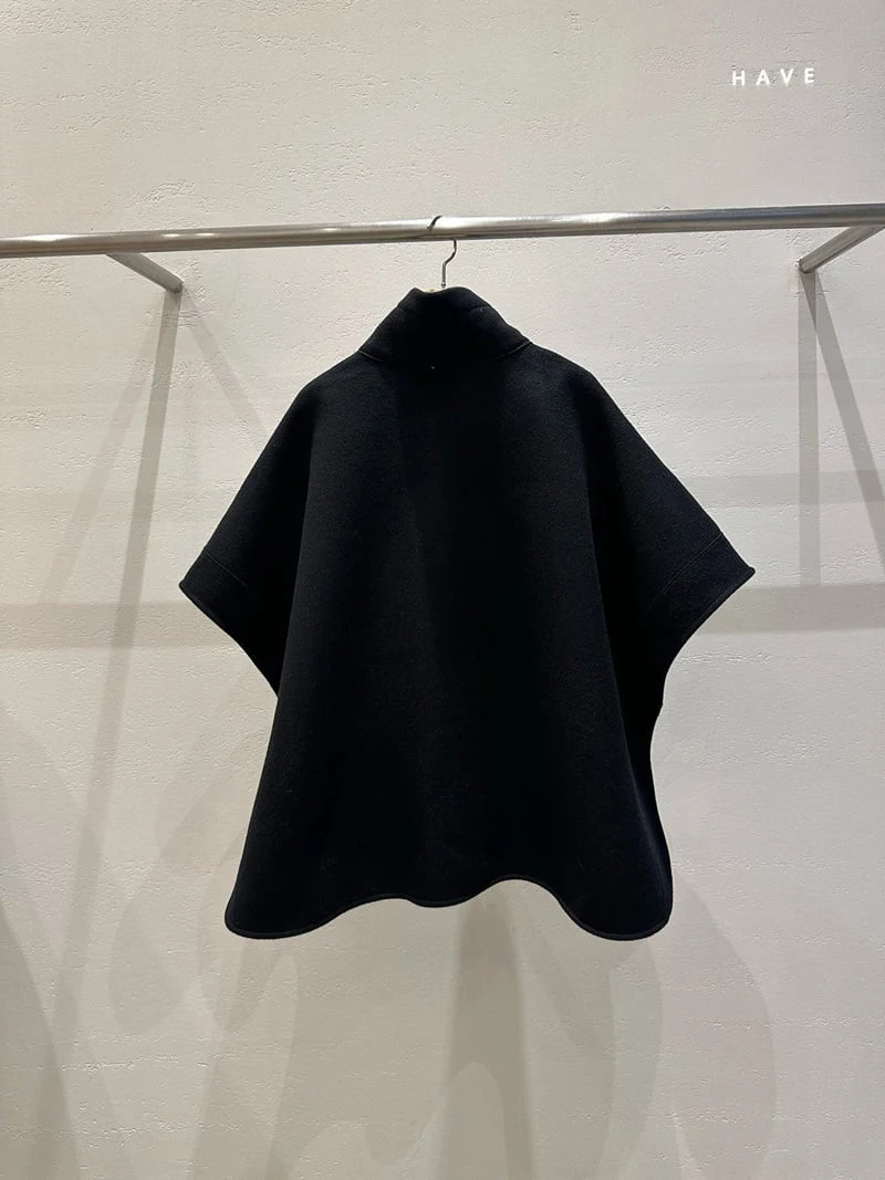 Have - Korean Women Fashion - #momslook - Cape Zip-Up Jacket - 6