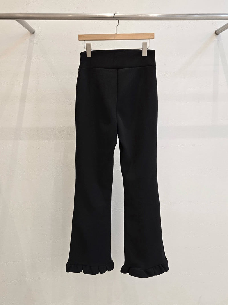 Have - Korean Women Fashion - #momslook - Ponte Frill Pants - 5