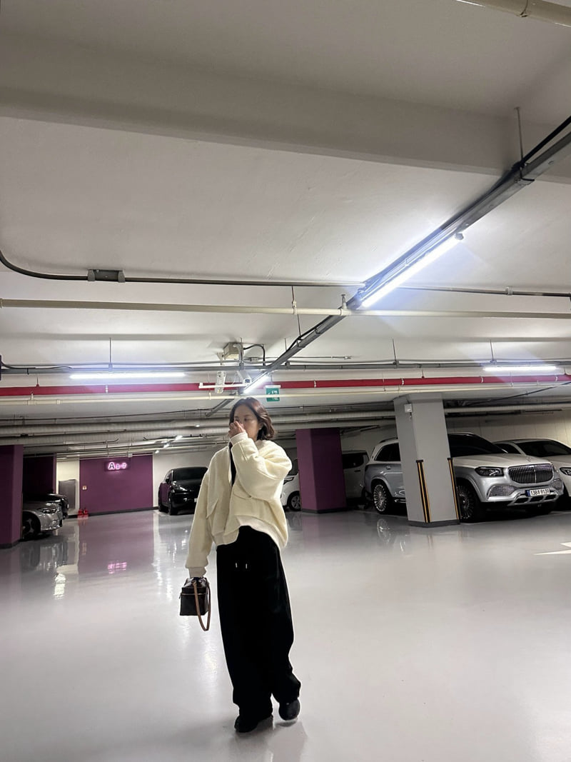 Have - Korean Women Fashion - #restrostyle - Fleece Banding Seam Pants - 12