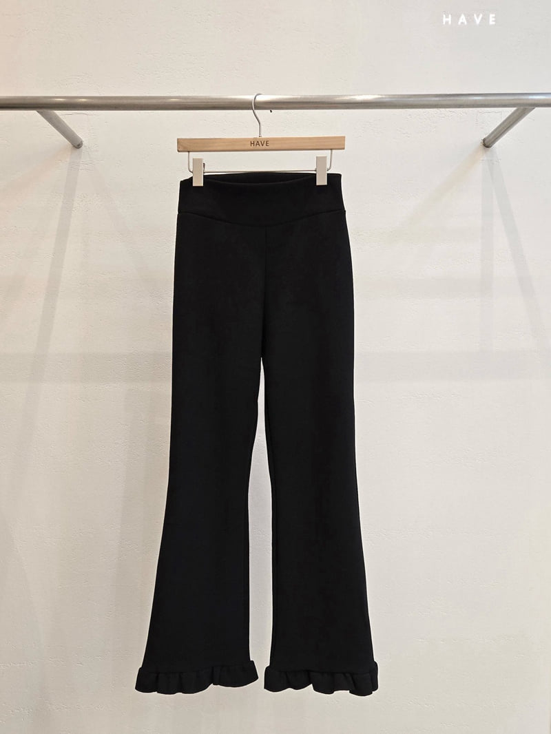 Have - Korean Women Fashion - #romanticstyle - Ponte Frill Pants