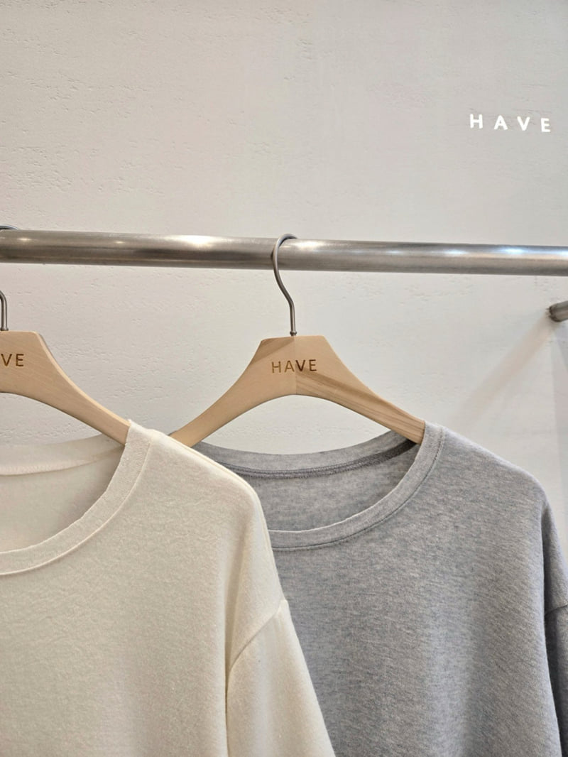 Have - Korean Women Fashion - #shopsmall - Wool Tee - 3