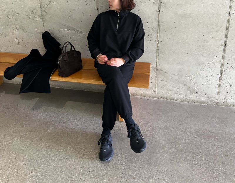 Have - Korean Women Fashion - #vintageinspired - Miu Jogger Sweat Set - 11