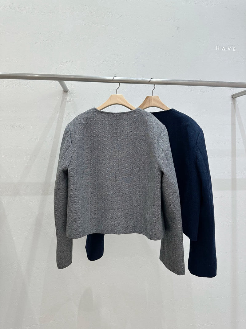 Have - Korean Women Fashion - #womensfashion - Laon Herringbone Jacket - 5