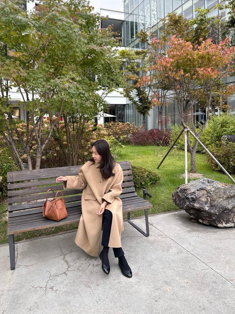 Have - Korean Women Fashion - #womensfashion - Seine Pleated Wool Handmade Coat - 10