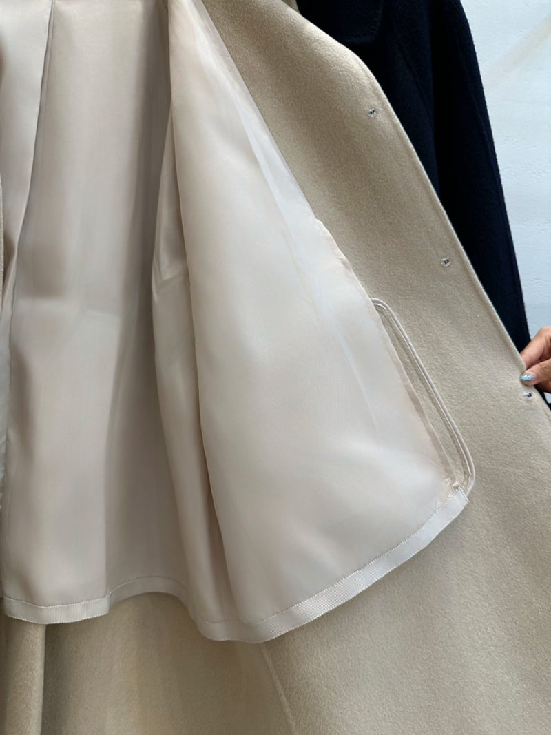 Have - Korean Women Fashion - #momslook - Seine Pleated Wool Handmade Coat - 4