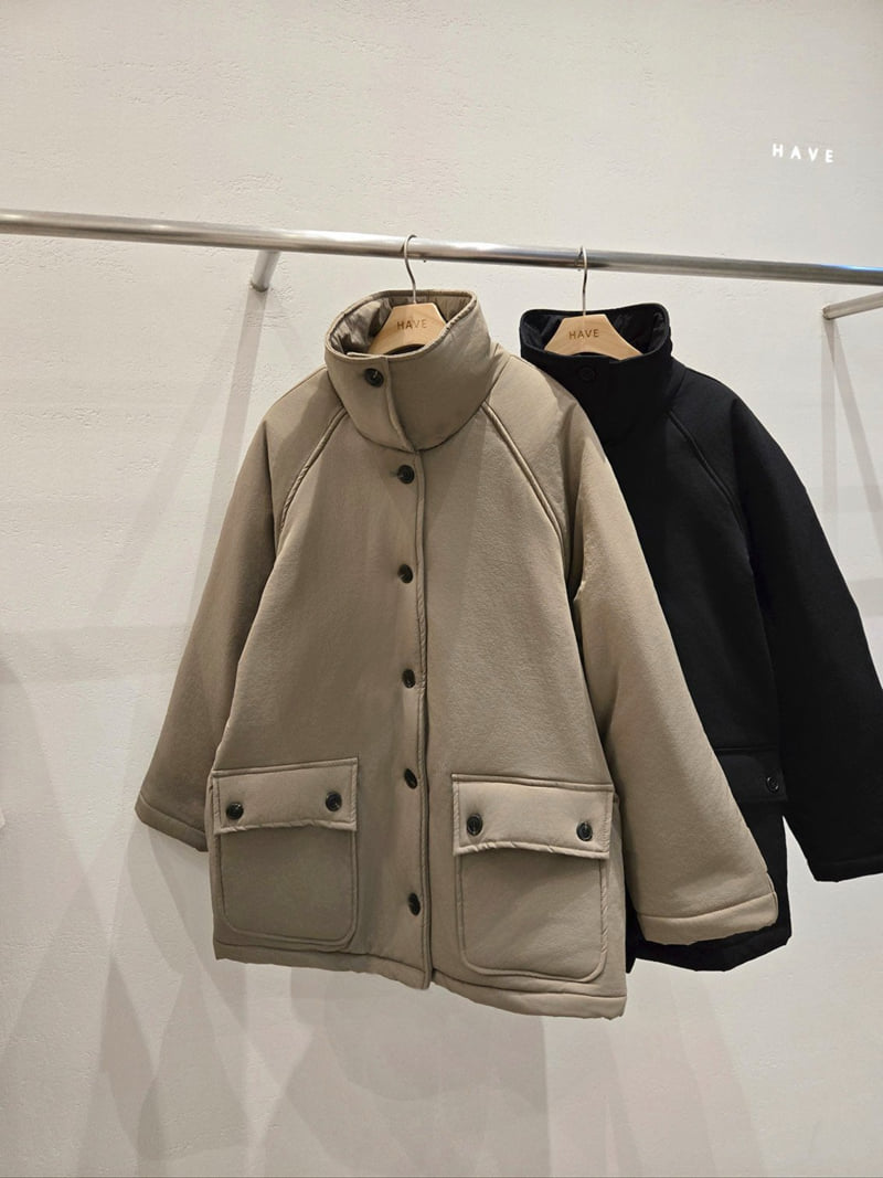 Have - Korean Women Fashion - #womensfashion - Amour Bonding Padding Jacket - 2
