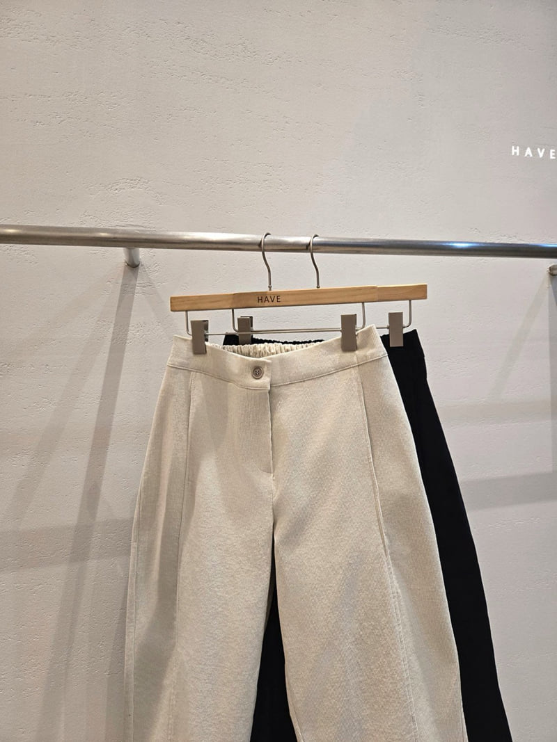 Have - Korean Women Fashion - #momslook - Merry Stretch Corduroy Pants - 4