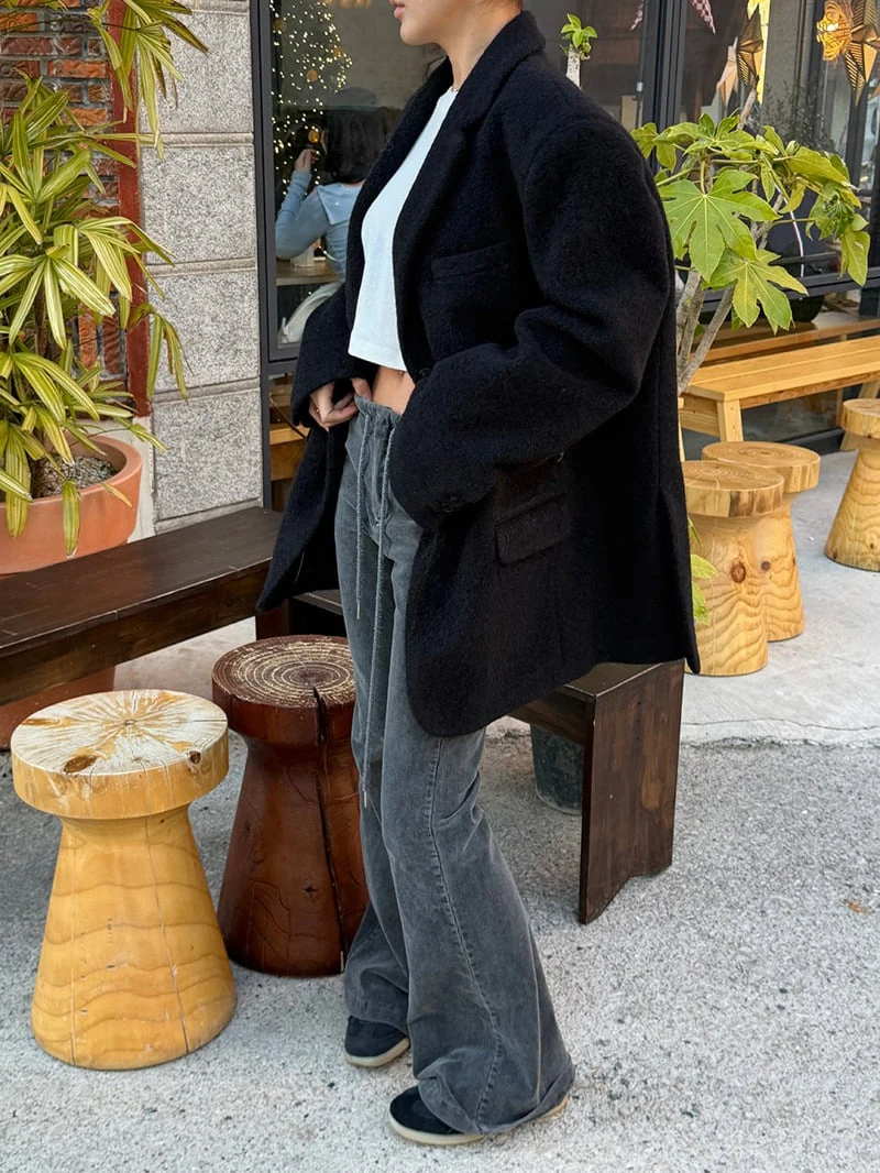 Heil - Korean Women Fashion - #momslook - Pigment Corduroy Pants - 5