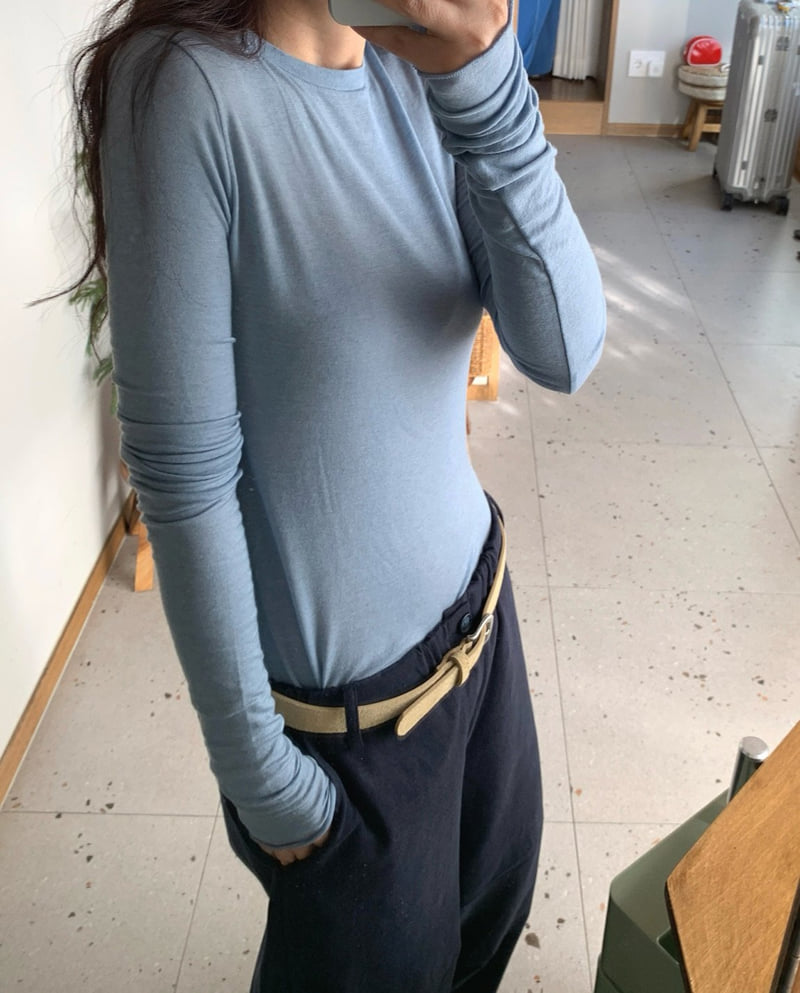 Heil - Korean Women Fashion - #momslook - Merino Wool Tee