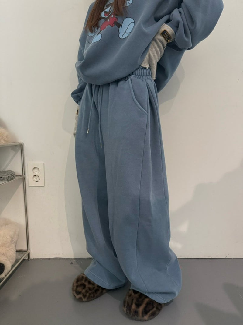 Heil - Korean Women Fashion - #momslook - Pigment Winter Fleece Pants - 12