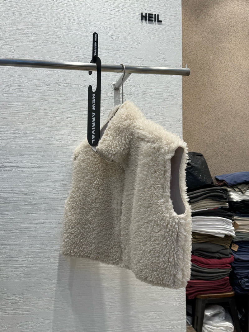 Heil - Korean Women Fashion - #womensfashion - Shearling Vest