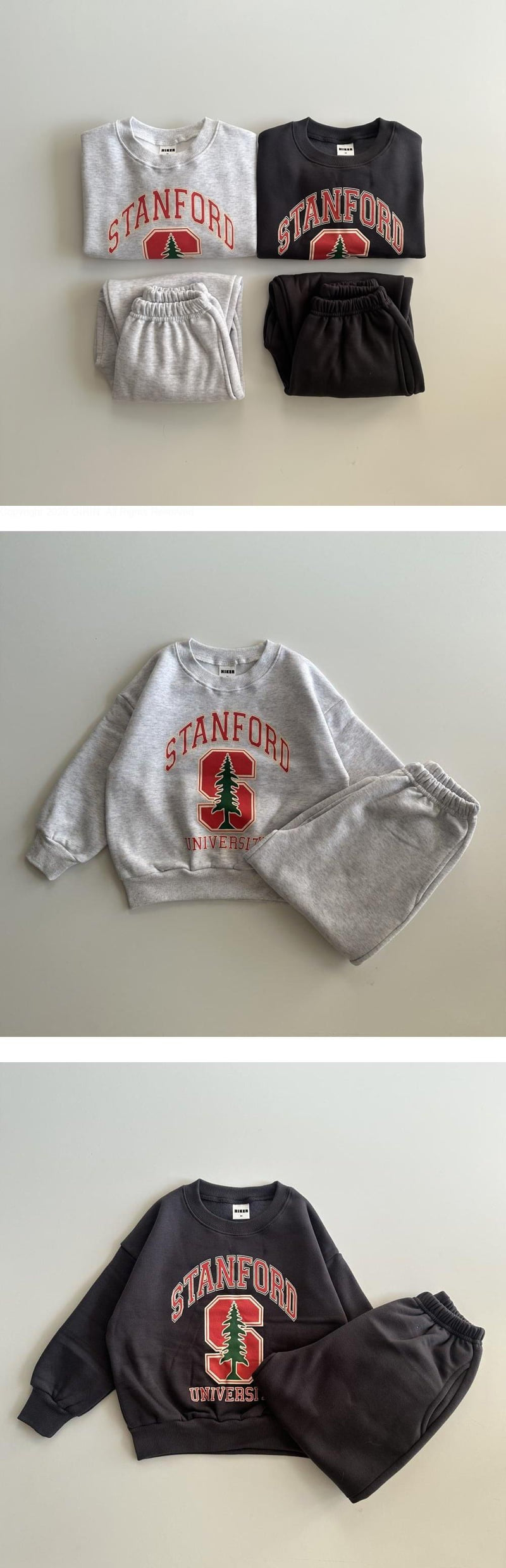 Hiker - Korean Children Fashion - #todddlerfashion - Stanford Top Bottom Set