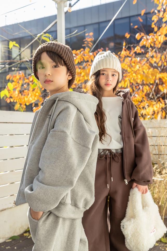 I Love Jesus - Korean Children Fashion - #Kfashion4kids - Track Hood Zip-Up - 10