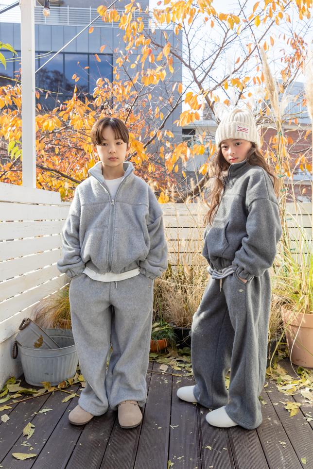 I Love Jesus - Korean Children Fashion - #stylishchildhood - Casual Polar Fleece Pants - 4