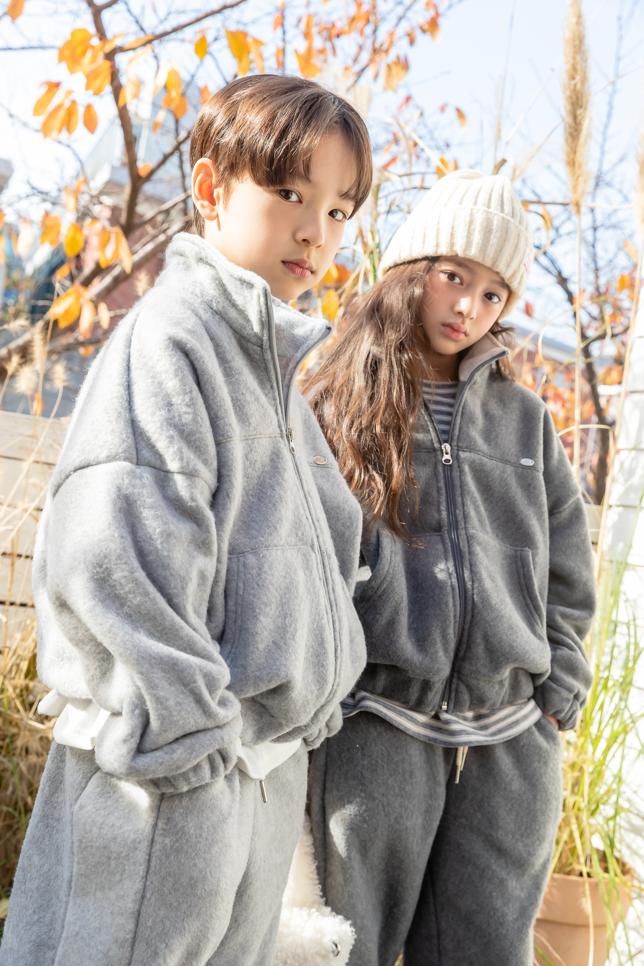 I Love Jesus - Korean Children Fashion - #childrensboutique - Polar Fleece Zip-Up - 8