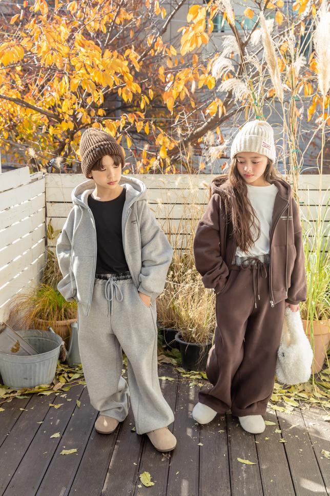 I Love Jesus - Korean Children Fashion - #childrensboutique - Track Hood Zip-Up - 3
