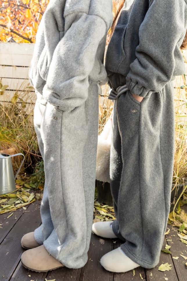 I Love Jesus - Korean Children Fashion - #designkidswear - Casual Polar Fleece Pants - 6