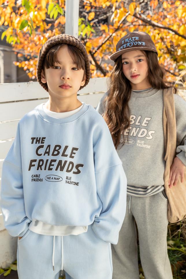 I Love Jesus - Korean Children Fashion - #discoveringself - Cable Sweatshirt - 11