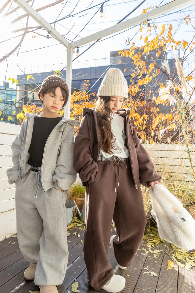 I Love Jesus - Korean Children Fashion - #kidsstore - Track Hood Zip-Up - 8