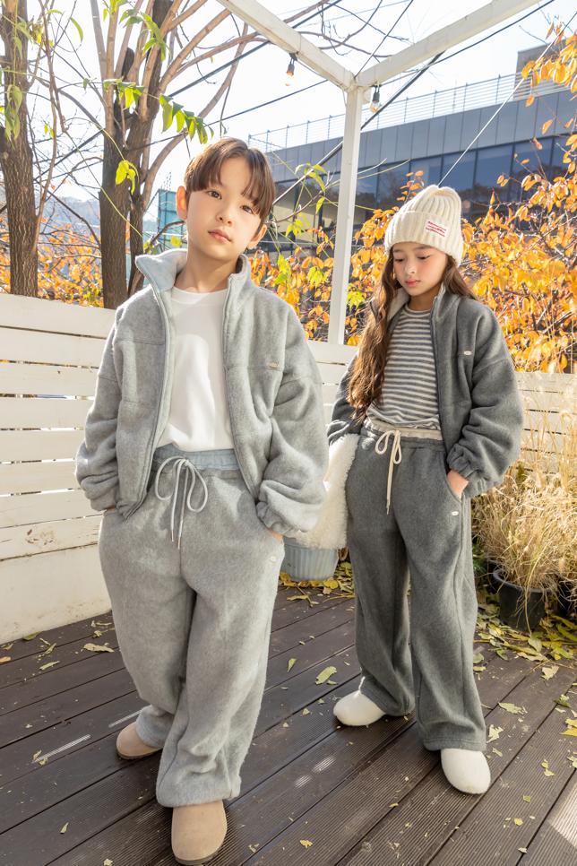 I Love Jesus - Korean Children Fashion - #kidzfashiontrend - Casual Polar Fleece Pants - 11