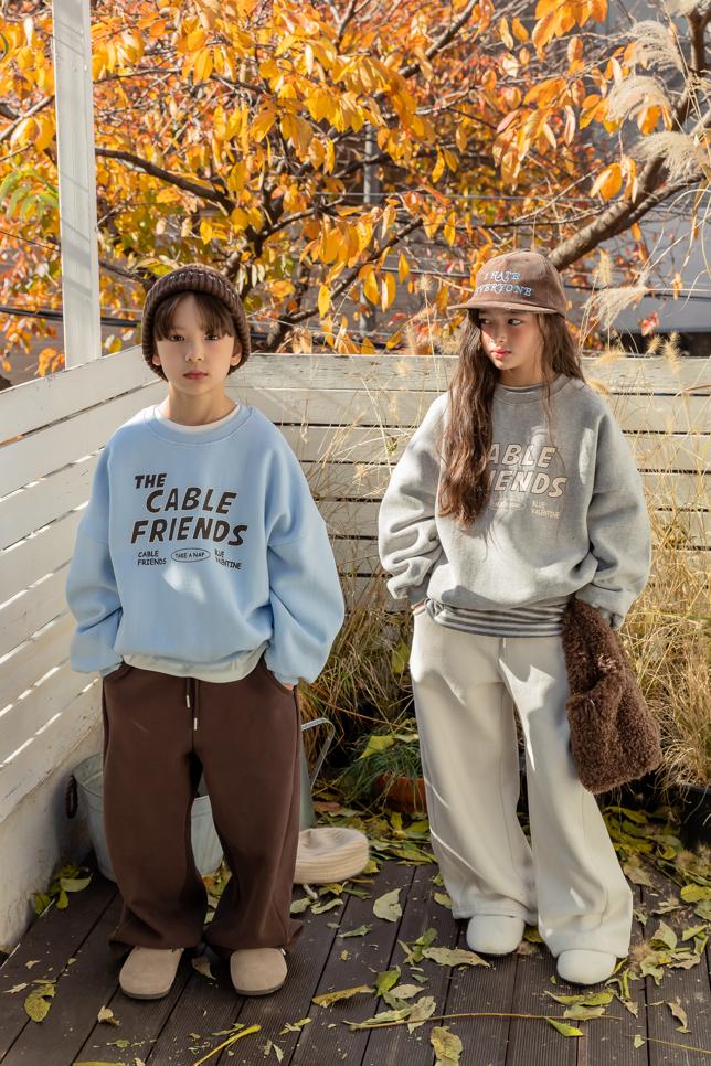 I Love Jesus - Korean Children Fashion - #littlefashionista - Cable Sweatshirt