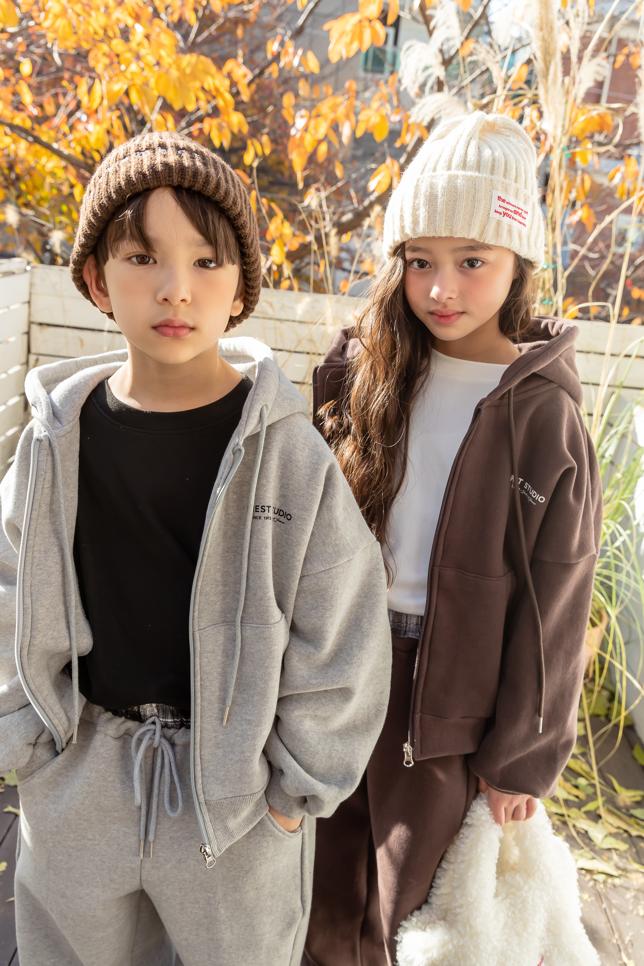 I Love Jesus - Korean Children Fashion - #littlefashionista - Track Hood Zip-Up - 11