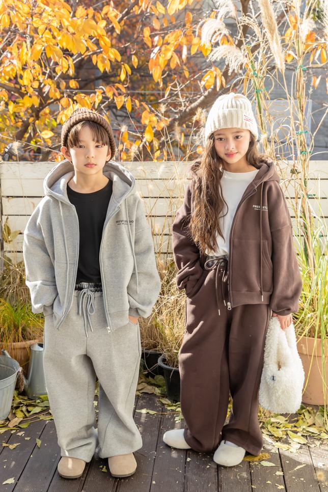 I Love Jesus - Korean Children Fashion - #magicofchildhood - Fleece Track Pants - 11